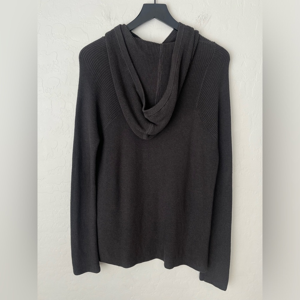 Athleta Rest Day Hoodie Sweater, Dove Grey Heather XS - Picture 7 of 13
